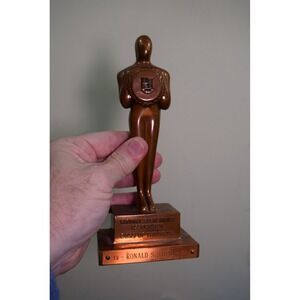 1965 National Secretaries Association BOSS OF THE YEAR Copper Trophy IAAP NSA